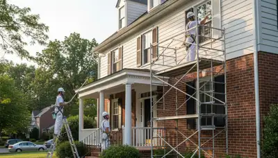 Professional painters providing interior and exterior painting services in Philadelphia, PA