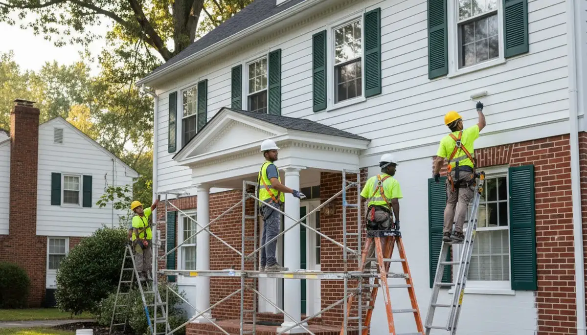 Philadelphia, PA painting contractor delivering professional interior and exterior house painting services