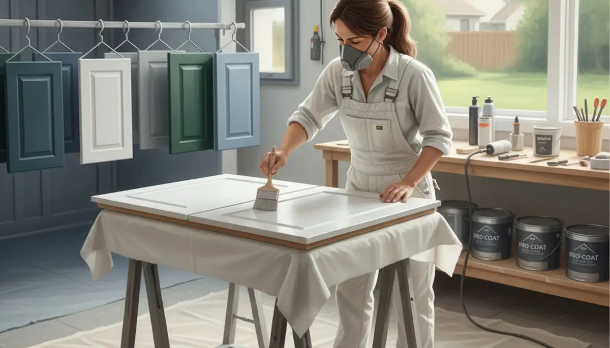 Cabinet painting in Philadelphia, PA for a fresh, durable kitchen finish