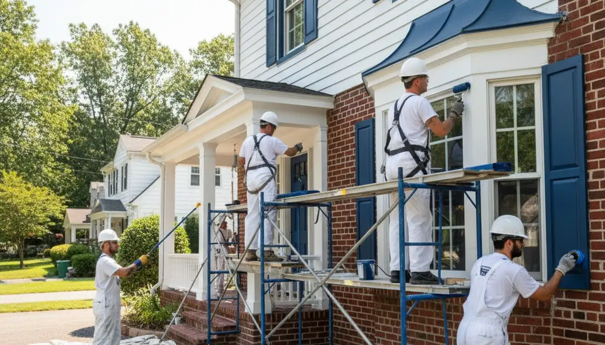Philadelphia, PA painting contractors providing professional interior and exterior house painting services