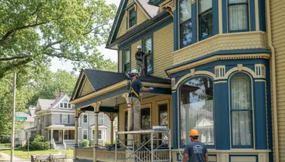 Professional house painting service in Philadelphia, PA by Philadelphia Paint Pros