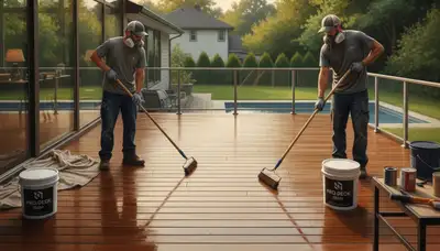Deck staining services in Philadelphia, PA by Philadelphia Paint Pros