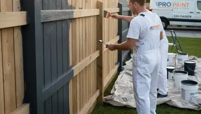 Fence painting service in Philadelphia, PA for durable curb appeal and weather protection