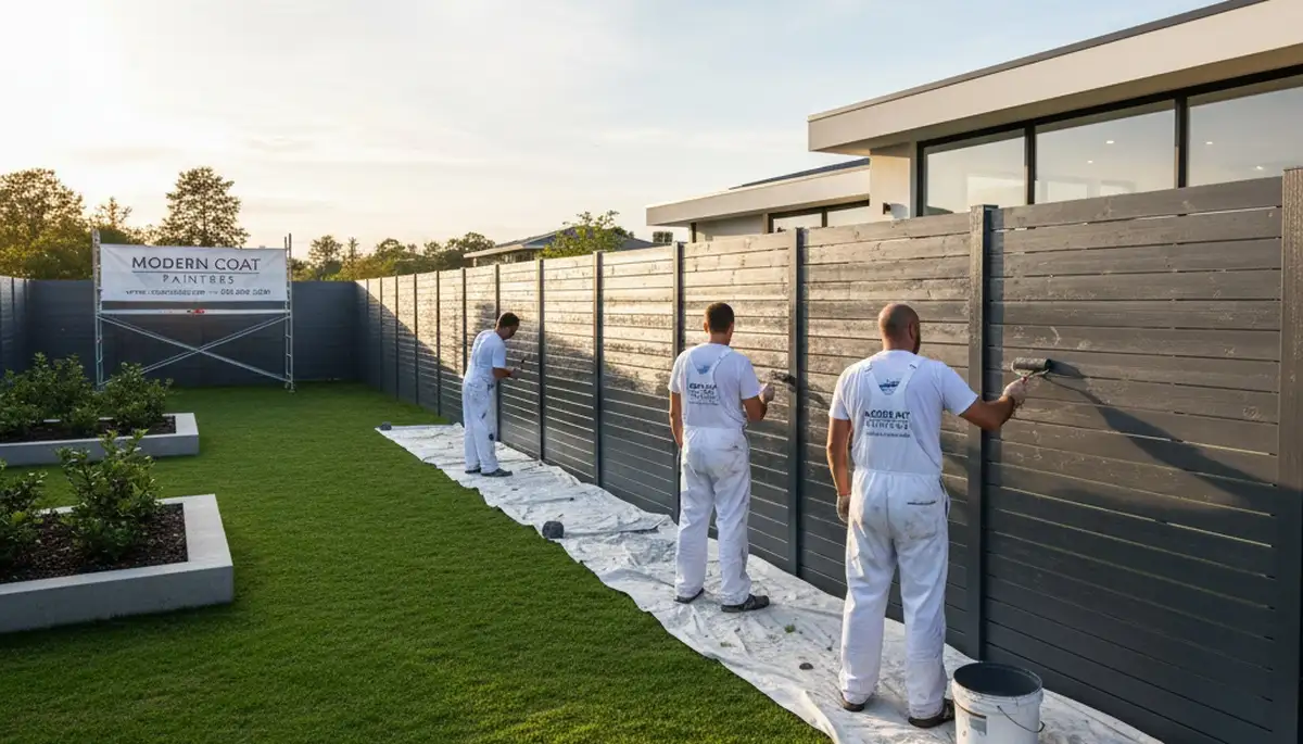 Fence painting service in Philadelphia, PA by Philadelphia Paint Pros