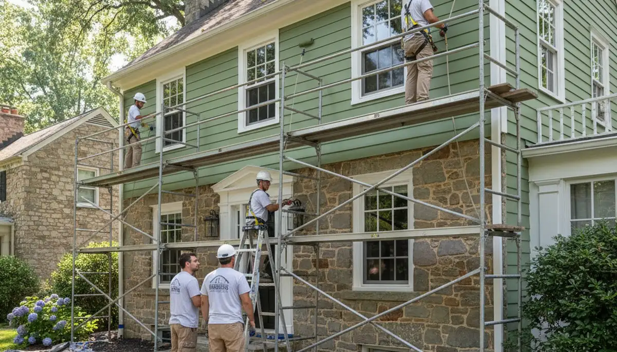 Philadelphia, PA painting contractor providing professional interior and exterior house painting services