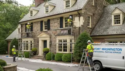 Professional painting crew serving Philadelphia, PA for interior and exterior home painting services