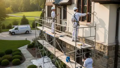 Philadelphia PA painting contractor providing professional interior and exterior house painting services