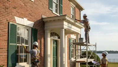 Philadelphia, PA painting contractor providing professional interior and exterior house painting services
