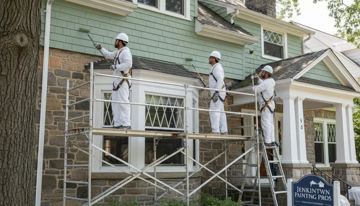 Philadelphia, PA painting contractor providing professional interior and exterior painting services