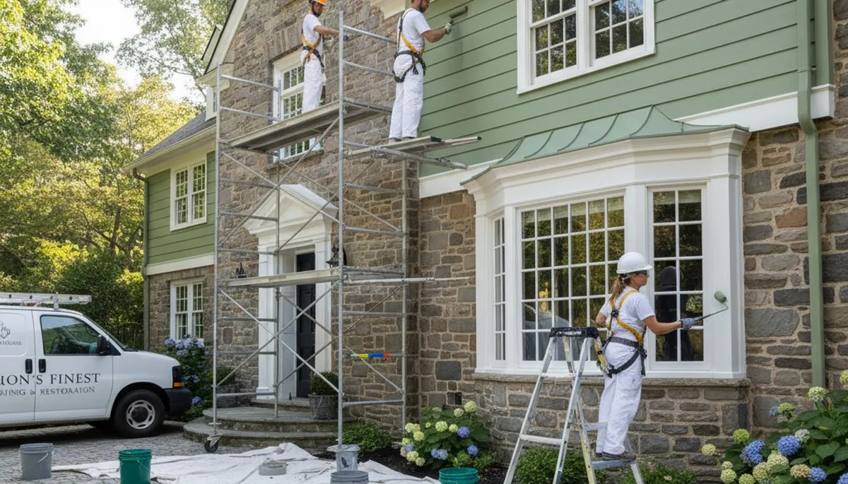 Philadelphia, PA painting contractor providing professional interior and exterior painting services