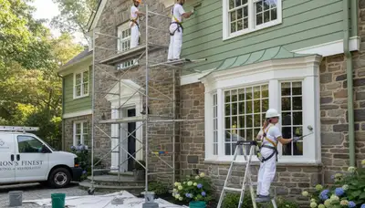 Philadelphia, PA painting contractor providing professional interior and exterior painting services