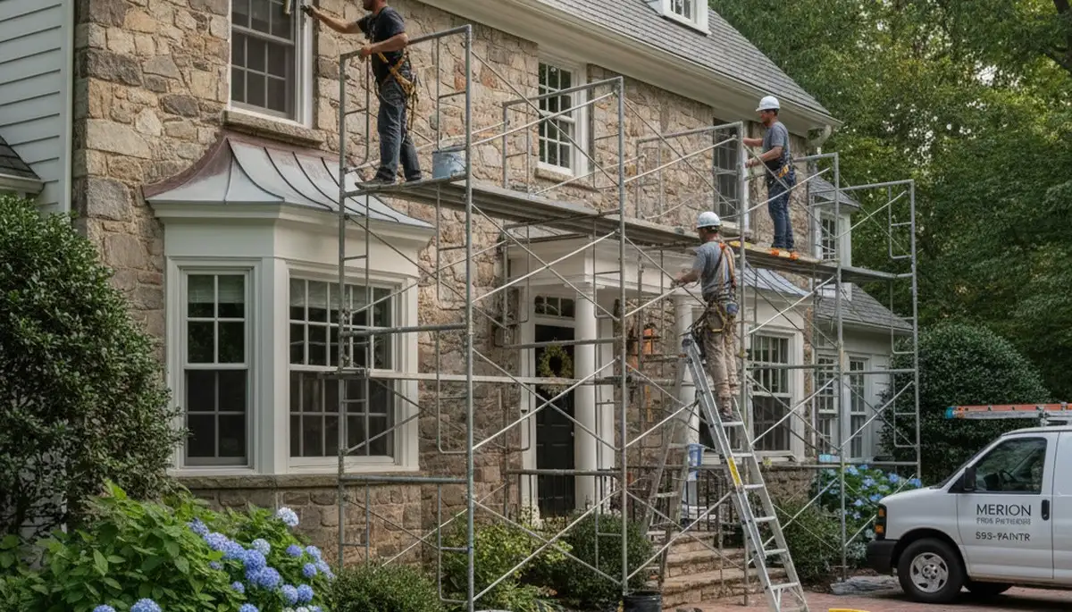 Professional painting crew serving Philadelphia, PA with interior and exterior painting services