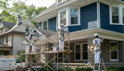 Philadelphia, PA painting contractor providing professional interior and exterior house painting services