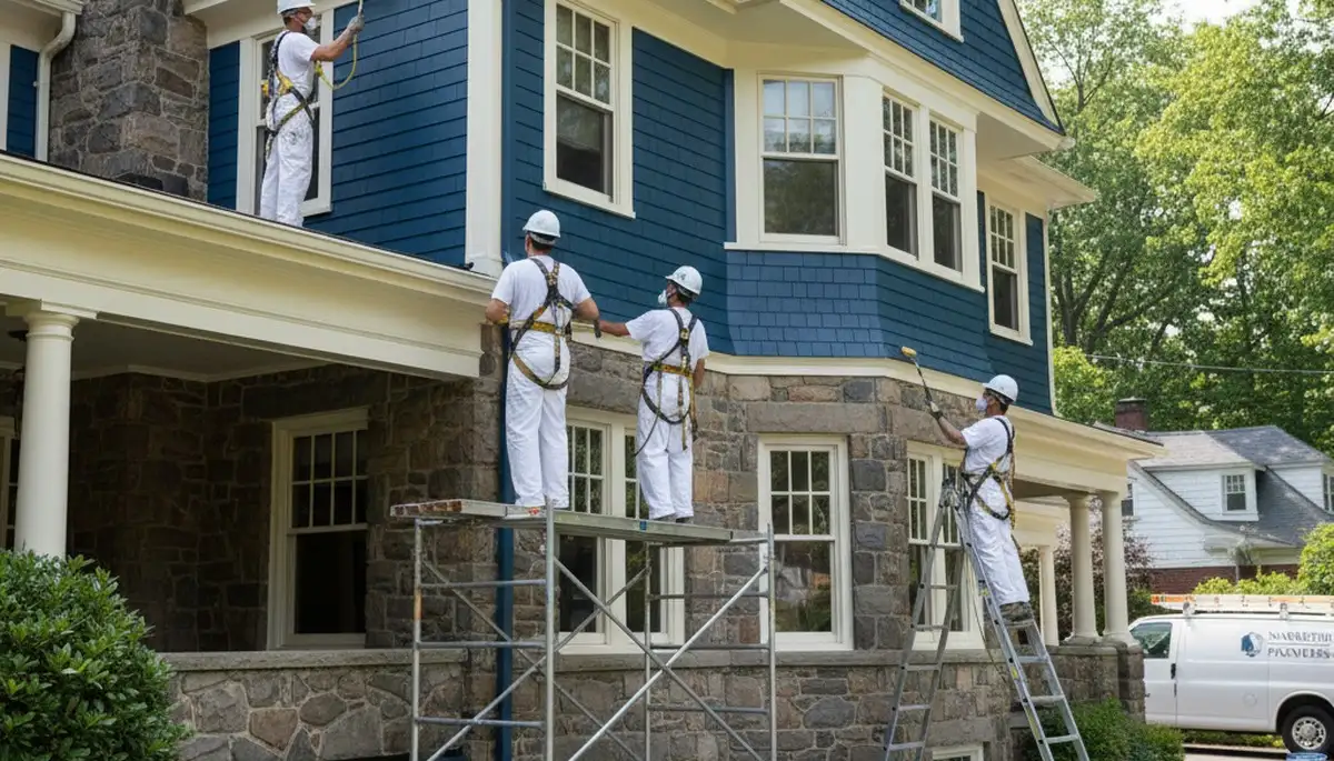 Philadelphia, PA painting pros providing professional interior and exterior house painting services