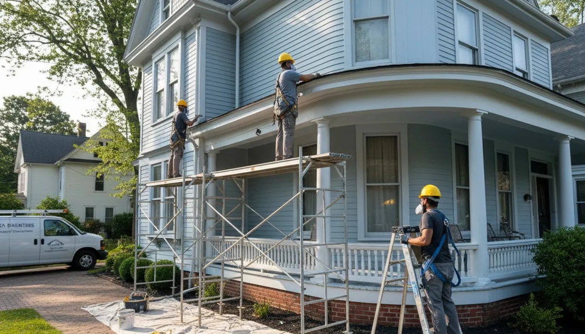 Philadelphia, PA painting contractors providing professional interior and exterior house painting services