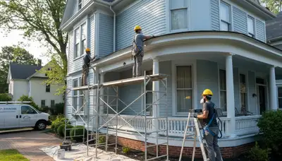 Philadelphia, PA painting contractors providing professional interior and exterior house painting services