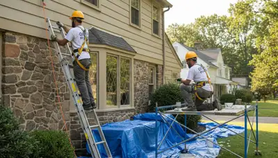 Professional painting service in Philadelphia, PA for interior and exterior homes and businesses