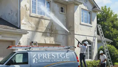 Pressure washing service in Philadelphia, PA cleaning exterior surfaces to remove grime and buildup