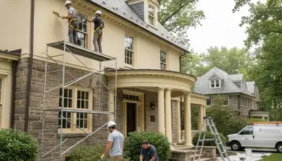 Philadelphia, PA painting contractor providing professional residential and commercial painting services